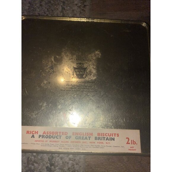 Murray-Allen Regal Crown Tin 1960’s Presidents of The United States of America - Picture 4 of 4